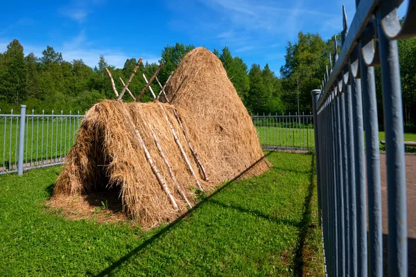 SESTRORETSK, RUSSIE - 13 JUIN 2015 : Abri de la Branche de Lénine dans un musée russe — Photo