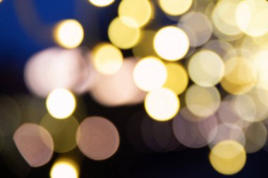 Arkaplan resmi için soyut sarı tatil bulanıklığı