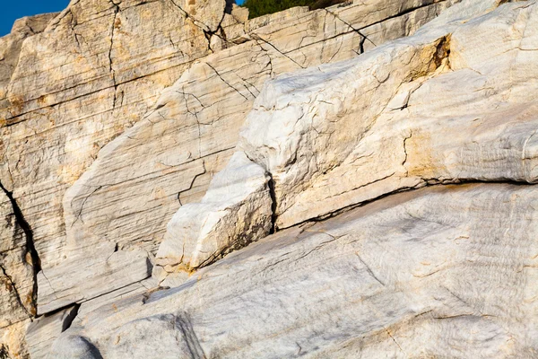 Rocks - textures and layers from Aegean seashore — Stock Photo, Image