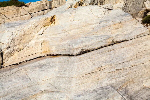 Rocks - textures and layers from Aegean seashore — Stock Photo, Image