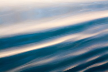 Su doku ve renk soyut kompozisyonu