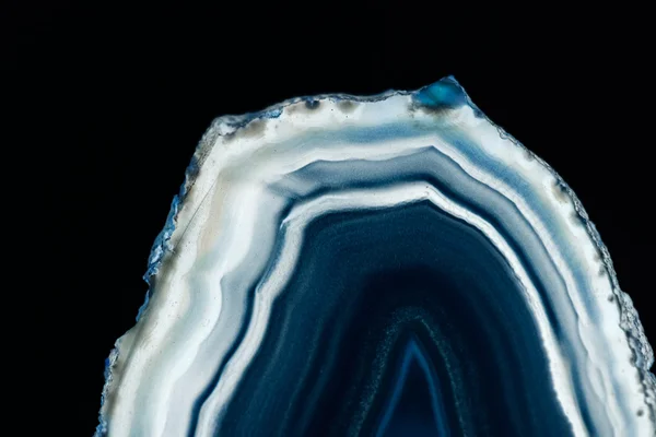 Agate - belles tranches colorées et texture — Photo