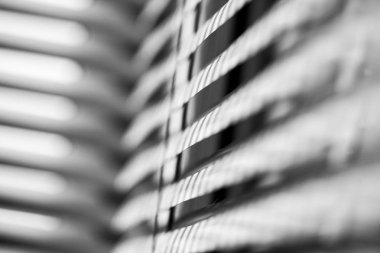 Pencere Panjur ile soyut kompozisyon