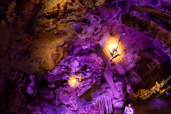 Cena Incrível Caverna Búlgara Venetsa — Fotografia de Stock
