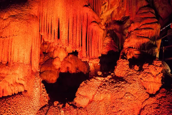 Сцена Дивовижною Болгарський Печери Venetsa — стокове фото