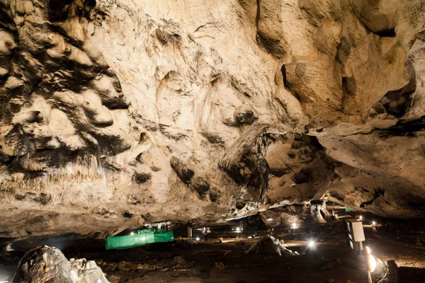 Scen Från Fantastiska Bulgariska Grottan Magura Hög Upplösning Och Detaljer — Stockfoto