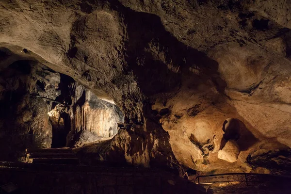 Scene Amazing Bulgarian Cave Magura High Resolution Details — Stock Photo, Image