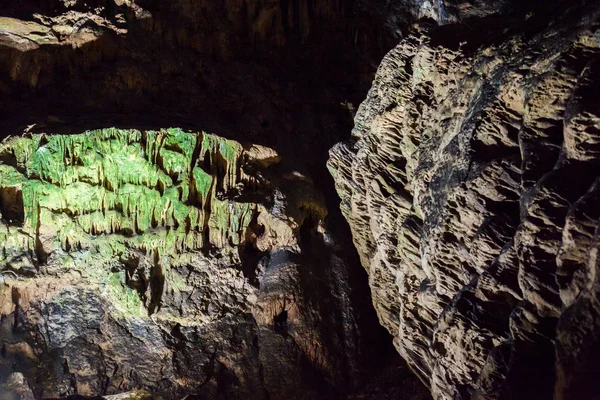 Scene Amazing Bulgarian Cave Magura High Resolution Details — Stock Photo, Image