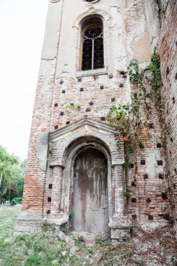 Vidin, Bulgaristan'bina eski yıkık Sinagogu 