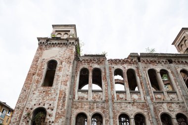 Vidin, Bulgaristan'bina eski yıkık Sinagogu 