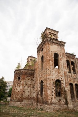 Vidin, Bulgaristan'bina eski yıkık Sinagogu 