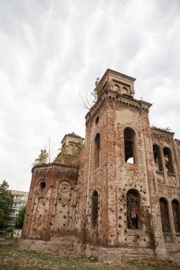 Vidin, Bulgaristan'bina eski yıkık Sinagogu 