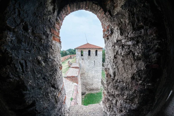 Baba Vida Medieval Fortress Vidin Northwestern Bulgaria Fisheye Lens Used — Stock Photo, Image