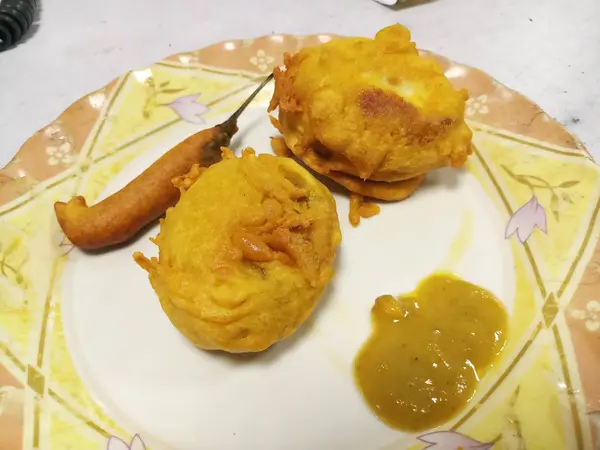 Ψιλοκομμένο Αυγό Πατάτας Στην Ινδία Πιάτο Κρύο — Φωτογραφία Αρχείου