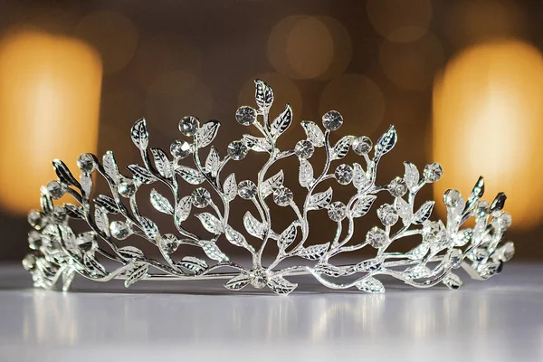 Royal Elegant Princess Tiara Queen Crown — Stock Photo, Image