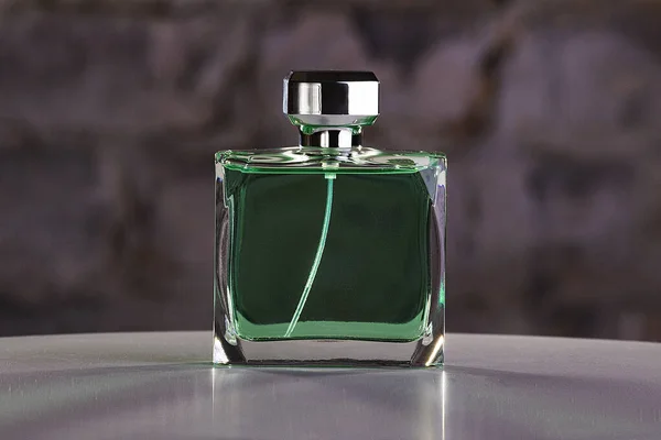 Frasco Vidro Perfume Para Homens — Fotografia de Stock