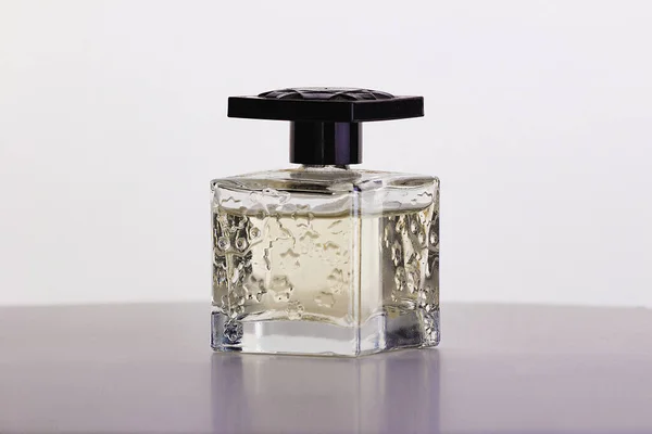 Perfume Glass Bottle Men — Stock Photo, Image