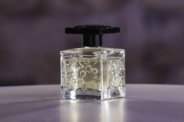 Frasco Vidro Perfume Para Homens — Fotografia de Stock