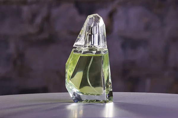 Frasco Vidro Perfume Para Mulheres — Fotografia de Stock