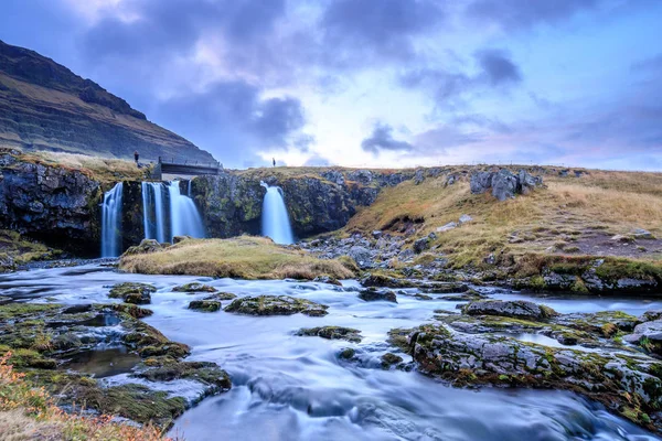 Increíble paisaje natural de Islandia. Fantástico pintoresco su —  Fotos de Stock