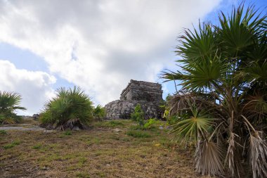 Meksika 'daki harabelerin muhteşem manzarası.