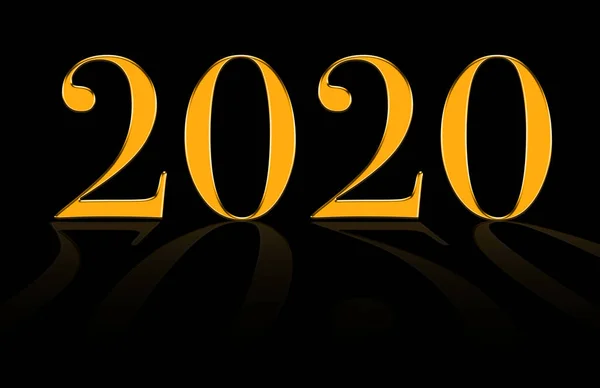 Feliz ano novo 2020 — Fotografia de Stock