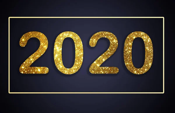 Feliz ano novo 2020 — Fotografia de Stock