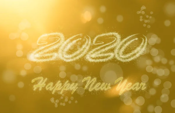 Feliz año nuevo 2020 — Foto de Stock