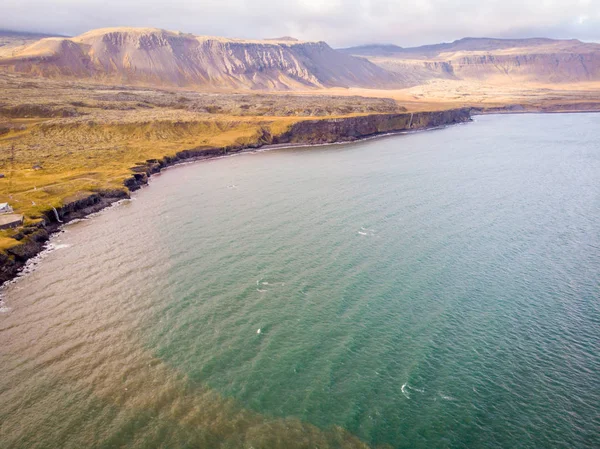 Δυτική ακτή της χερσονήσου Snaefellsnes στην Ισλανδία — Φωτογραφία Αρχείου