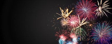 Tatil afişi Mutlu yıllar 2020.