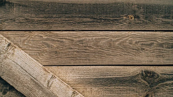 Altes Braunes Holz Hintergrund Aus Dunklem Naturholz Grunge Stil Der — Stockfoto
