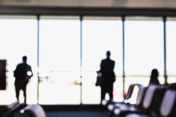 Personer Airport Business Travel kommunikationskoncept avtal — Stockfoto