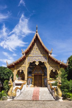 Acient tapınakta Mae Jam, Chaingmai, Tayland