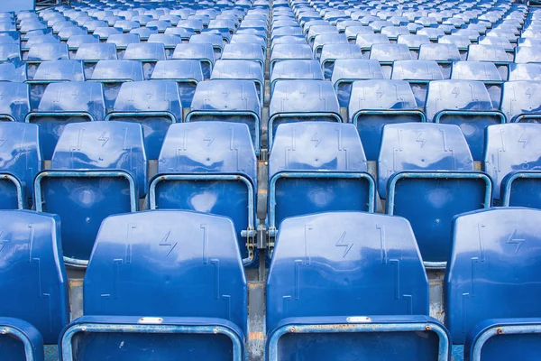 Üres Helyek Labdarúgó Stadion — Stock Fotó