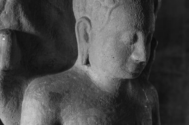 Budha heykeli Phimai Tarihi Parkı Nakorn Ratchasima,