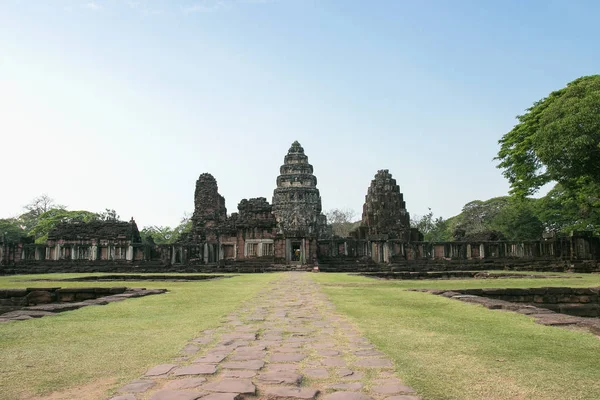 Phimai Historical park in Nakhon Ratchasima, Thailand — Stock Photo, Image