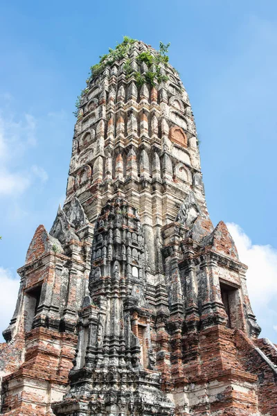 Templo de Wat Chaiwatthanaram. É um de Ayutthaya . — Fotografia de Stock