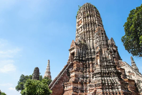 Wat Chaiwatthanaram templo es uno de Ayutthaya . —  Fotos de Stock