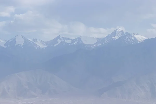 Het Landschap Van Himalaya Berg Leh Ladakh Noorden Van India — Stockfoto