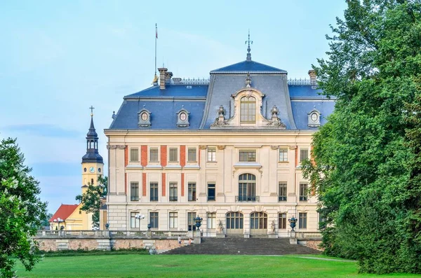 Pszczyna Poland Juli 2107 Schloss Der Stadt Pszczyna Polen Schöne — Stockfoto