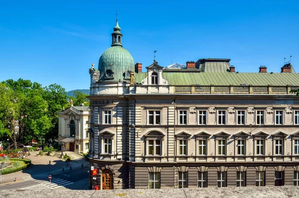 Bielsko Biala Polonia Mayo 2018 Edificio Oficinas Postales Polacas Bielsko —  Fotos de Stock