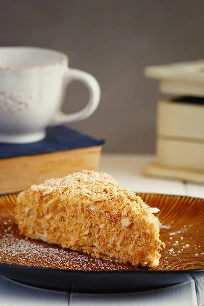 Torta napoleonica tradizionale — Foto Stock