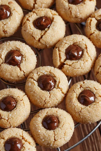 Свіже цукрове печиво з шоколадом — стокове фото