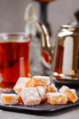 Geleneksel Türk lokumu (rahat lokum)