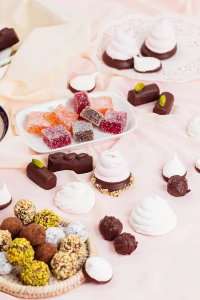 Assortment of different sweets — Stock Photo, Image