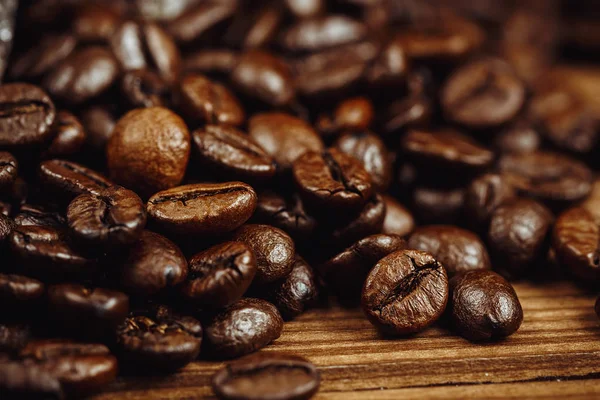 Granos de café tostados — Foto de Stock