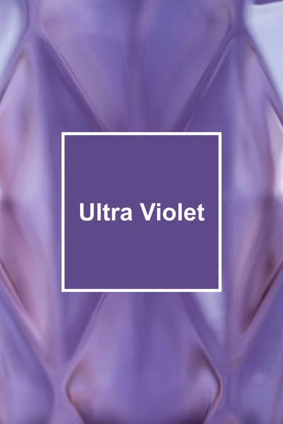 Couleur de l'année 2018 Ultra Violet. Contexte abstrait — Photo