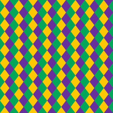 Mardi Gras kusursuz desen