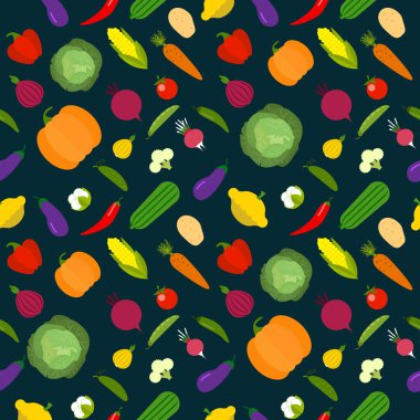 Çizgi film tarzında vektör sebzeler. Restoran menüsü ve pazar etiketi için tarım ürünleri koleksiyonu.