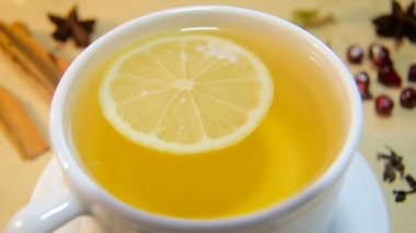 Limonlu çay.